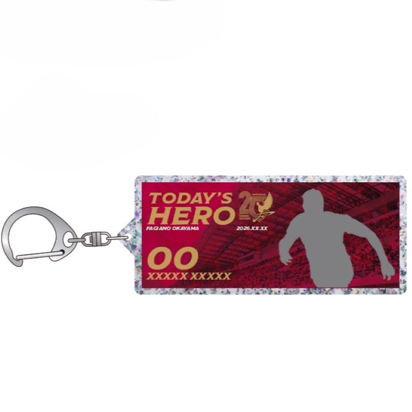 【勝利時限定】3/18TODAY'S HEROウェリックポポ選手キーホルダー