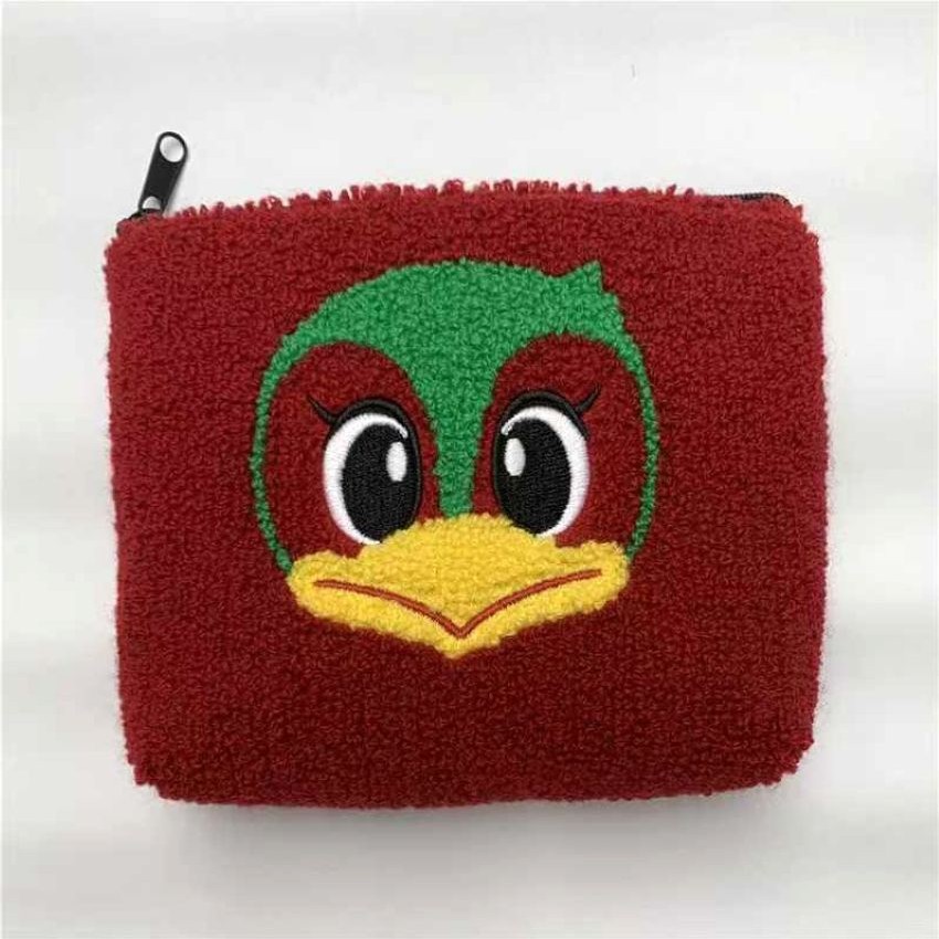 ファジ丸サガラ刺繍ポーチ