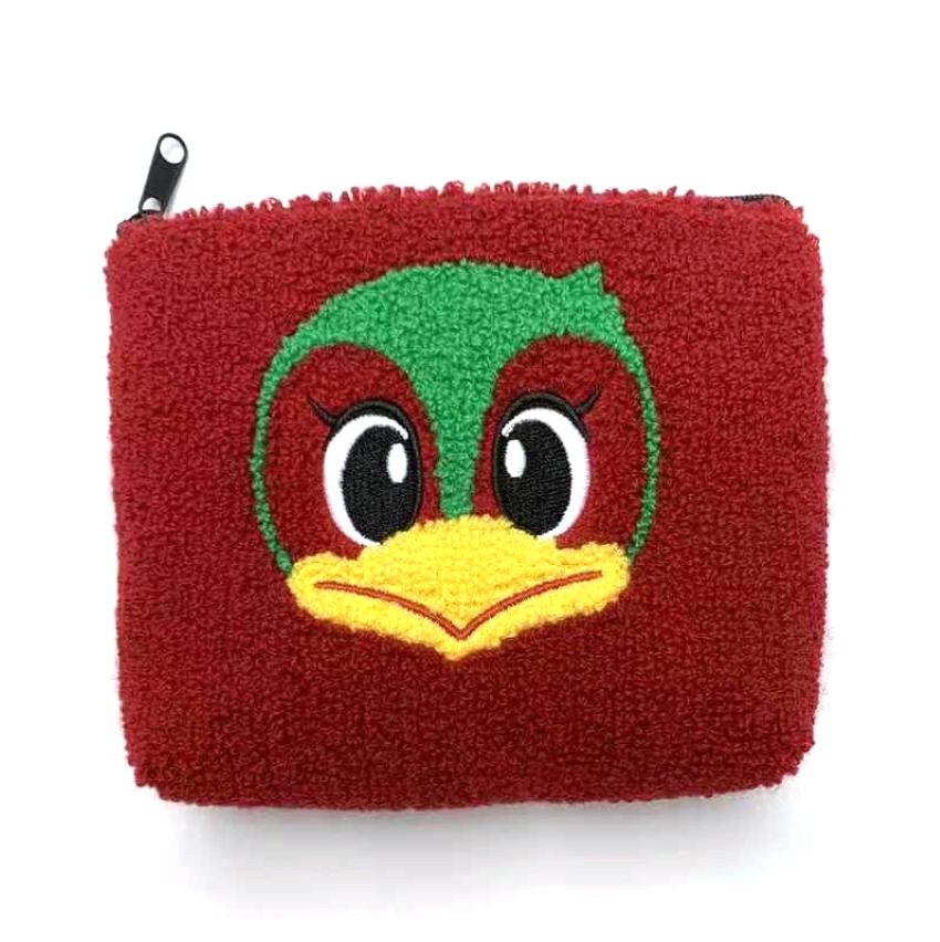 ファジ丸サガラ刺繍ポーチ
