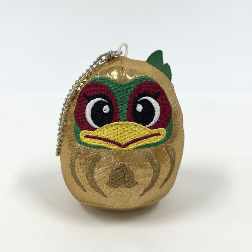 【勝利時限定】金のファジ丸だるまキーホルダー