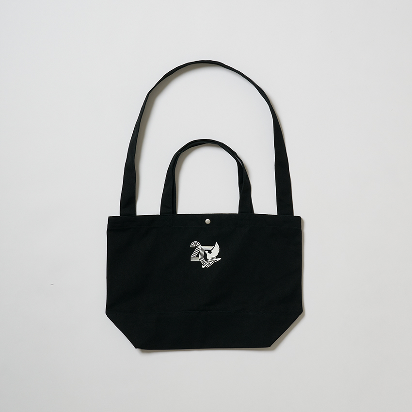 20周年記念スクエアトート(black)
