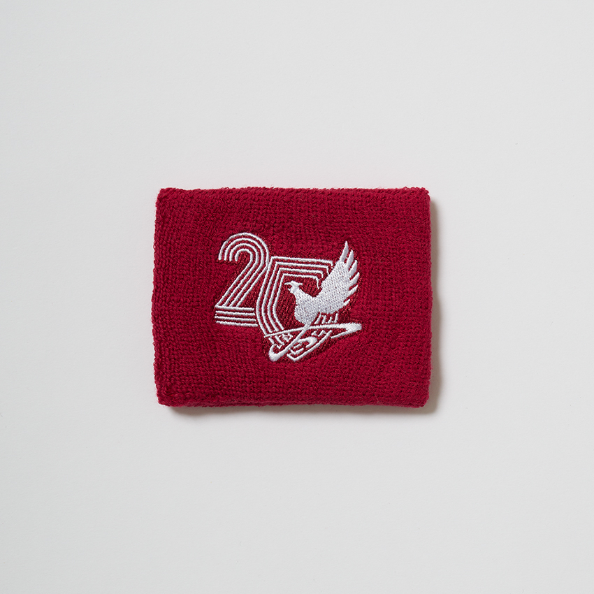 20周年記念リストバンド(red)