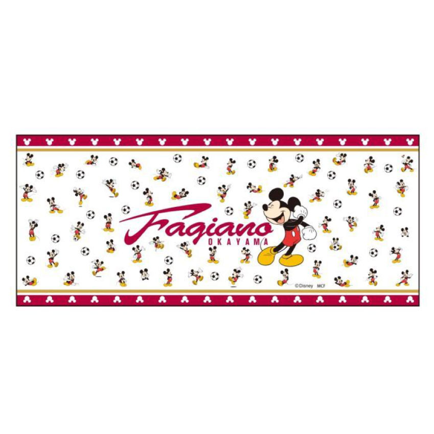 ミッキーデザインフェイスタオル