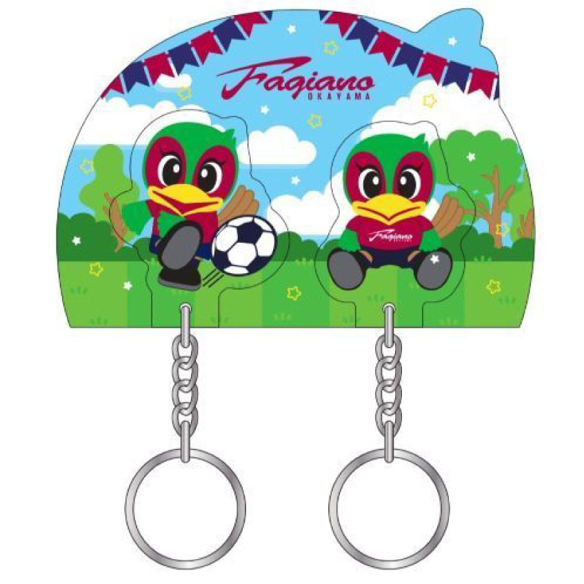 キーホルダー収納アクリルマグネット